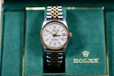 Rolex Datejust 31mm Two Tone Jubilee Fluted Bezel 68273 Full Set