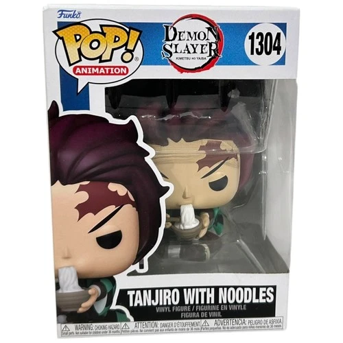 Funko POP Demon Slayer Tanjiro With Noodles #1304 Vinyl Figure Animation New