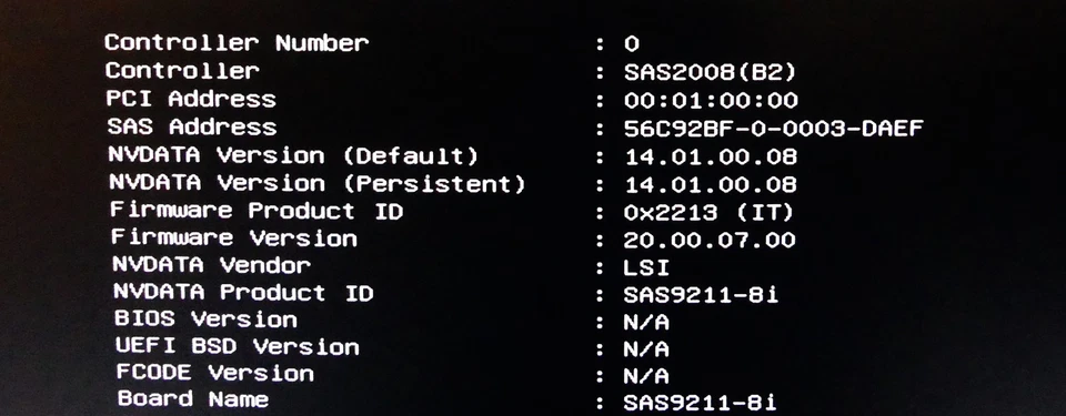 LSI 9211-8i IT Mode SAS HBA Card Unraid TrueNAS Proxmox JBOD NAS ZFS - NO BIOS - Image 2 of 4