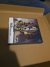 Nintendo DS ATV Quad Frenzy Estuche y Manual SOLO