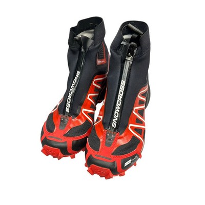 Used Salomon Snowcross High Cut Sneakers 474673 Red Size 23.5Cm