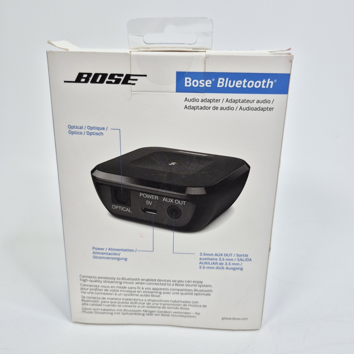 Bose 727012-1300 Bluetooth Audio Adapter 418048 W/ Power Supply