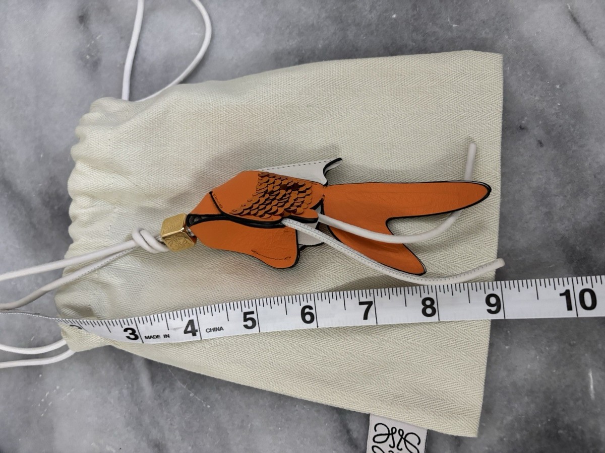 100% authentic Loewe Gold Fish / Koi Fish Bag Charm | eBay