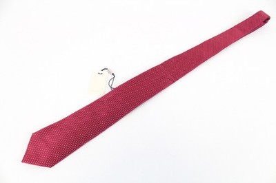 Suitsupply Men's Tie 150 X 8 CM Red Pattern Pure Silk Pointed-End Classic