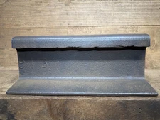 11 "  Steel Railroad Rail Train track Anvil Collectible Blacksmith 18  Lbs