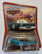 Mario Andretti No. 22 Disney Pixar World Of Cars Mattel 1:55 Diecast Car