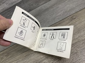 Nintendo Nes Vintage Code Name Viper Instruction Manual Only  Capcom