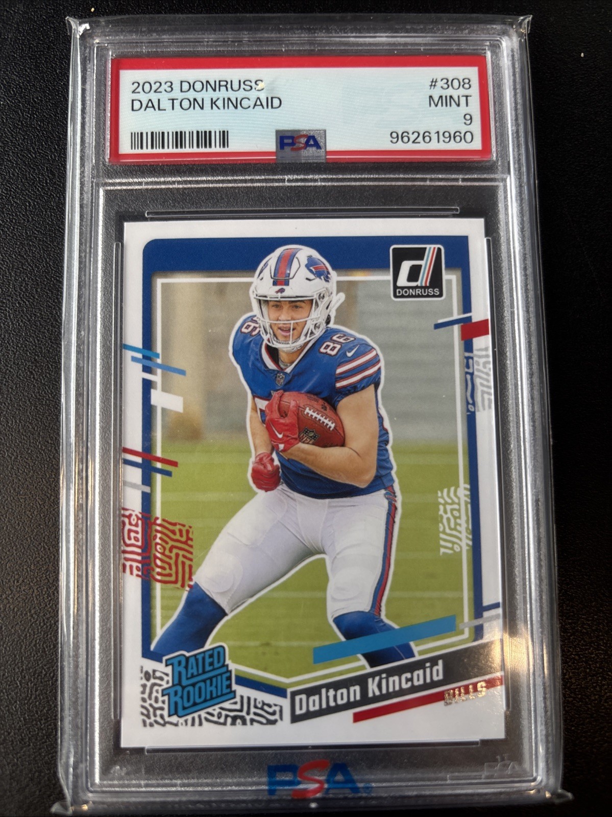 2023 Panini Donruss - Rated Rookie Dalton Kincaid #308 (RC)