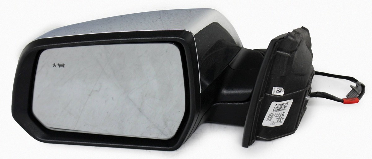 モア OEM Left Driver Side Exterior Mirror For GMC Acadia Chrome