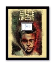 Fight Club Chuck Palahniuk Autographed Signed 11x14 Framed Photo ACOA