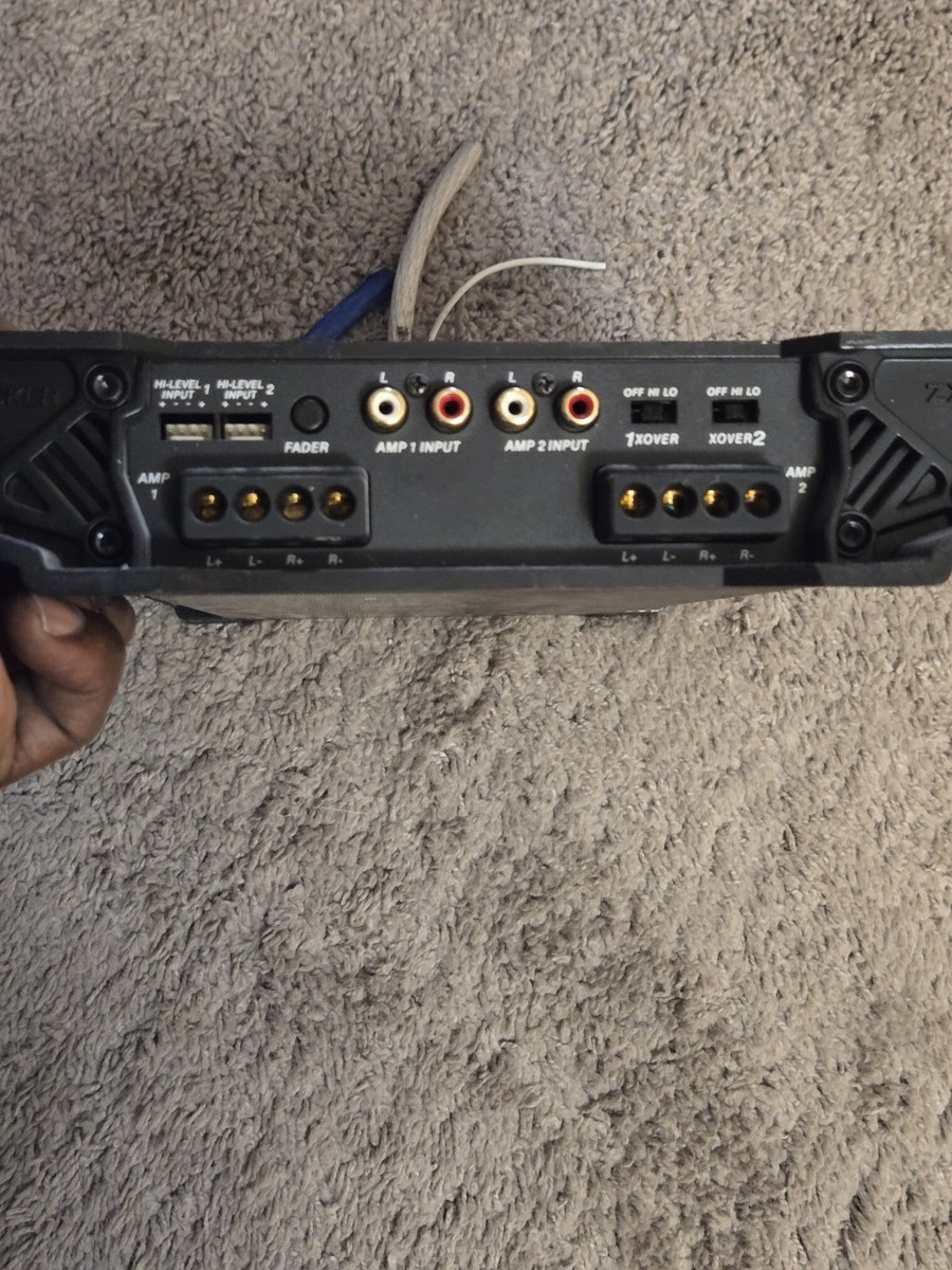 Kicker ZX350.4 4-Channel Car Amp for sale online | eBay