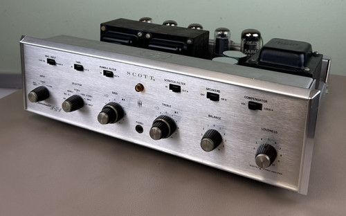 SCOTT LK-72B STEREO TUBE INTEGRATED AMPLIFIER 