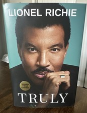 Lionel Richie TRULY Signed First Edition AUTO Brand New Autobiography 🔥💎 Lionel Richie TRULY Signed First Edition AUTO Brand New Autobiography 🔥💎