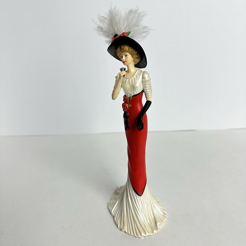 Hamilton Collection Lady Figurine Elegance of Coca-Cola In The Summer Breeze 7” - Picture 6 of 7