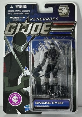 GI Joe 30th Anniversary (2011) Snake Eyes Renegades Ninja Commando 3.75 Inch Fig