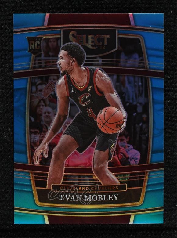 2021-22 Panini Select Concourse Light Blue Prizm 42/299 Evan Mobley #5 02ez