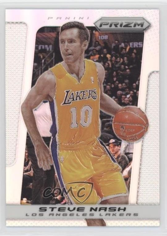 2013-14 Panini Prizm Silver Prizm Steve Nash #85 HOF 5jq
