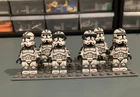 Lego Star Wars Minifigure Clone Wars Phase 1 Wolfpack Clone Trooper custom x1
