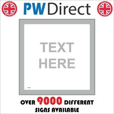 SIGN Grey White Custom Text Words My Choice Yours Create Design Own CC201DP