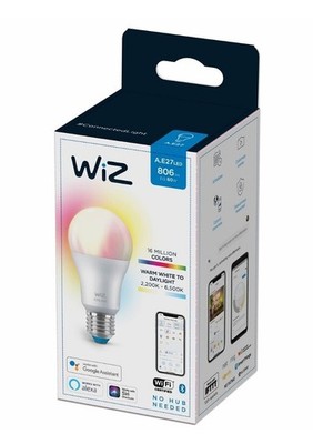 3er Pack WiZ Smart LED Lampe E27 A60 Full Color RGBW dimmbar WLAN NEU