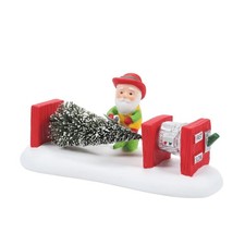 NIB / Dept 56 MASTER SISAL ARBORIST North Pole Village - 6009764
