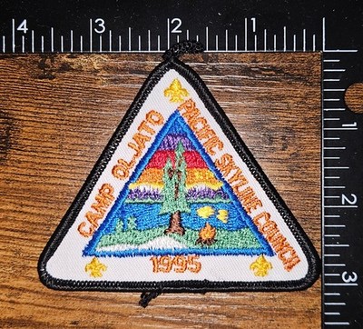 Pacific Skyline Council Camp Oljato 1995 BSA Patch 