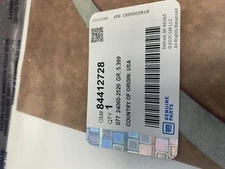 Genuine GM Rear Axle Housing Cover Gasket 84412728