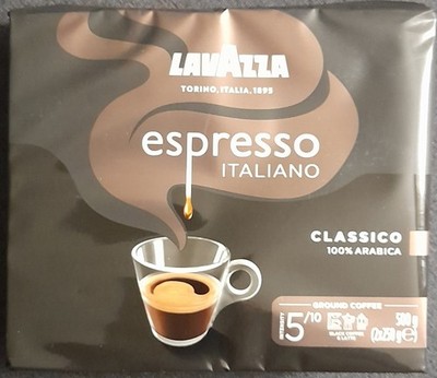 LAVAZZA Espresso Italiano Classico gemahlen 500g (2 x 250g)