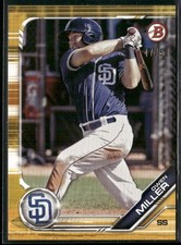 2019 Bowman Draft #BDC-186 Owen Miller Gold /50