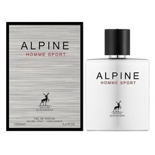 MAISON ALHAMBRA  ALPINE HOMME SPORT 100ML EAU DE PARFUM SPRAY BRAND NEW & SEALED