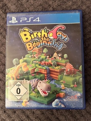 NIS America Birthdays The Beginning PS4 Simulation USK 0 2017 Handbuch PAL