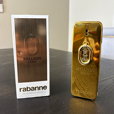 rabanne 1 Million Gold Eau de Parfum Intense Spray 3.4 fl oz Regular Size
