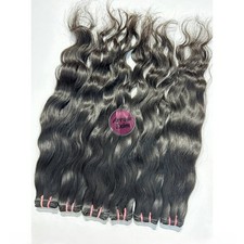100% Raw Natural Deep Wave Remy Indian Hair Bundles Grade 12A