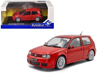 Solido S4313604 1/43 2003 Volkswagen Golf IV R32 Toronto Red