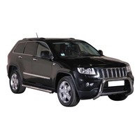 FrontbüGel FrontschutzbüGel FüR Jeep Grand Cherokee 2010-2013 ø76Mm Stahl Silber