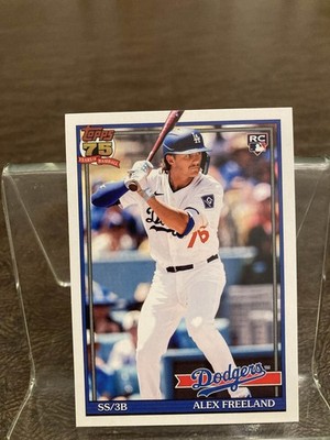 2026 Topps Series 1 T91 Alex Freeland #T91-35 Dodgers | eBay