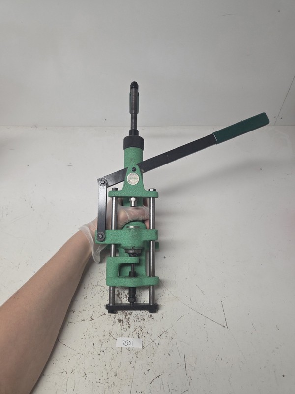 Saeco / Redding Lubri-sizer Lube Sizer Press W/ .458 Sizer Die & #525 Top Punch 