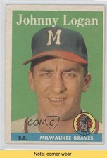 1958 Topps Johnny Logan #110 READ 0j0