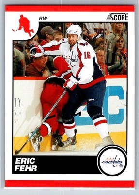 2010-11 Panini Score #476 Eric Fehr Washington Capitals