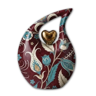 Large Metal Teardrop Cremation Urn for Adult Human Ashes Your Love Ones Earns..