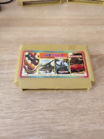 NES FAMICOM LUNAR BALL, FORMATION Z, GRADIUS, ROAD FIGHTER,  GAME ONLY