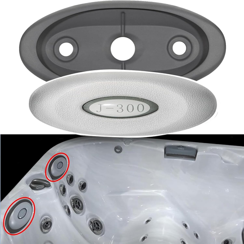 2472-824 Spa Pillow Insert & Back Mount for 14-18 Jacuzzi J-300 Series Hot Tubs