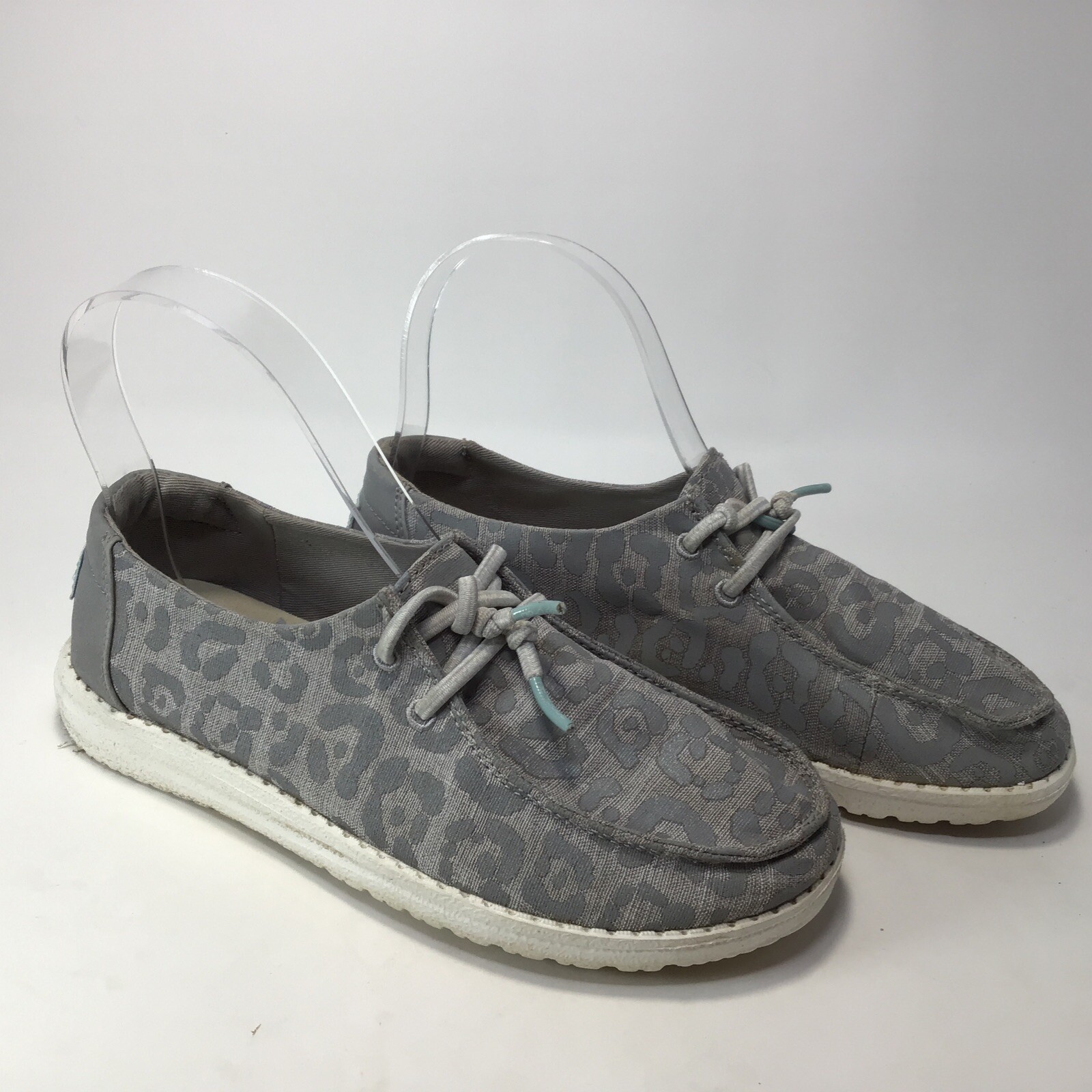 Hey Dude Wendy Youth Cat Eye Grey Shoes 