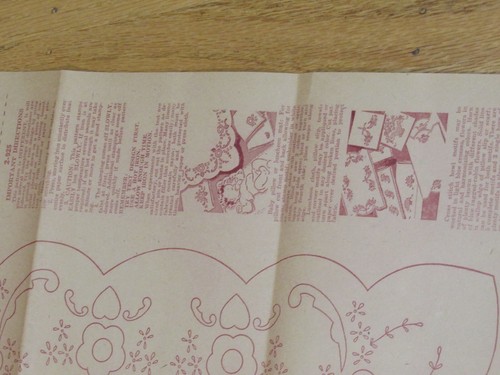 Vtg Workbasket Hot Transfer Prints for Embroidery Baby Pillow/Placemat, Etc. - Picture 3 of 7