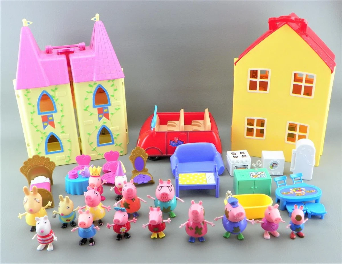 Peppa pig castle best sale playset
