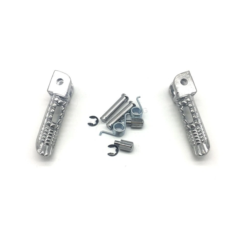 Silver Driver Front Foot Peg Bracket Fit for Suzuki GSXR600 GSXR750 2006-2010 09 Foto 4 de 4