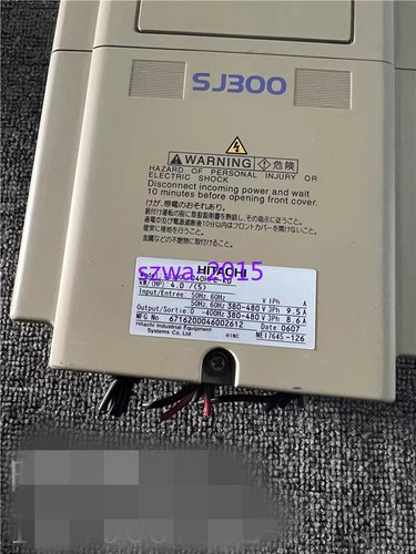 1pcs Used SJ300 inverter SJ300-040HFE-KD 4KW 380V - Picture 3 of 3