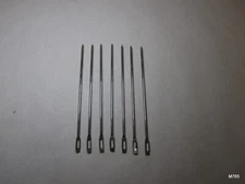 7 Qty Stainless Steel 7" Point Tip Drawstring Needle Threader