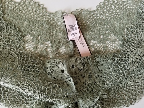 Victoria's Secret The Crochet Lace Sexy Shortie Panty, Poliamida, Talla L(XL) NWT - Imagen 51 de 53