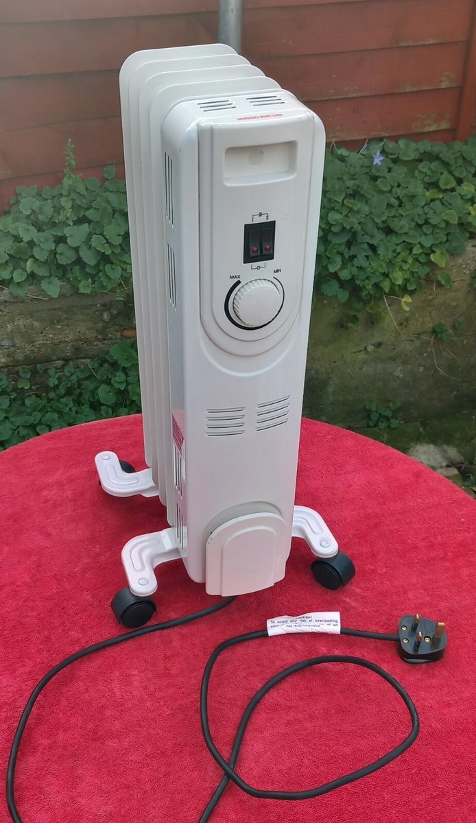 Halogen Heater Oil Filled Radiator Small Electric Heaters Argos